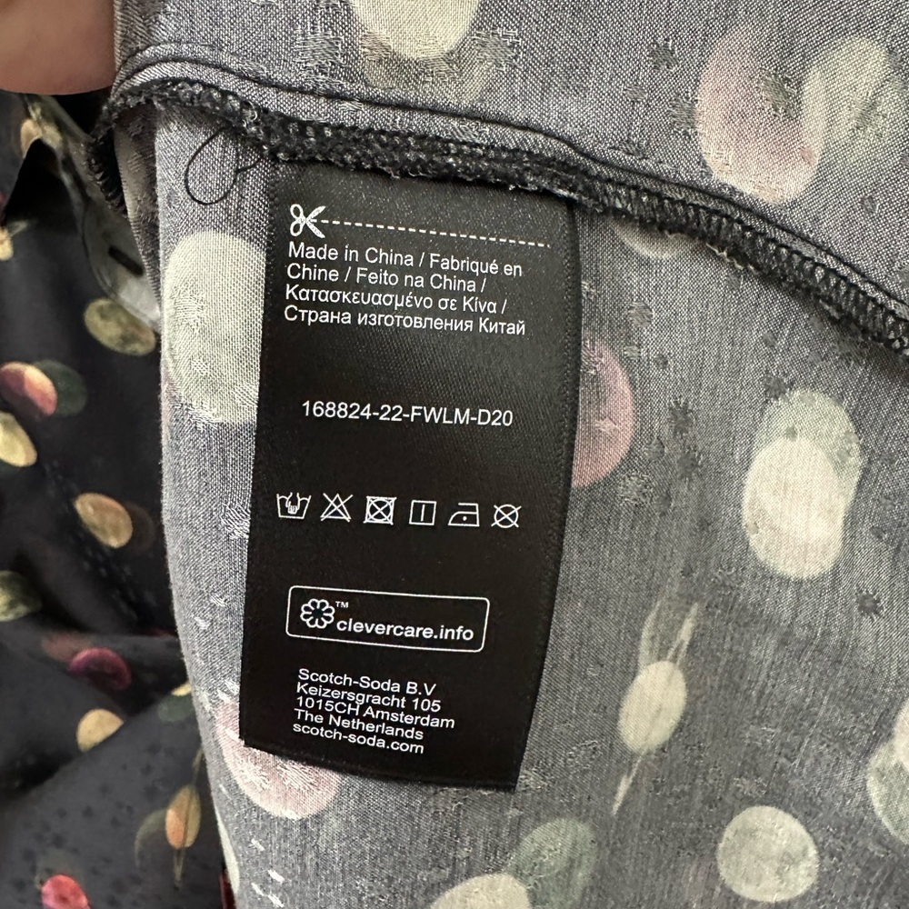 Scotch & Soda Planets Shirt Blouse - Picture 7 of 7